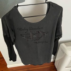 Harley Davidson ling sleeve top
